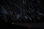 Sternstrichspuren - Über dem Gran Telescopio Canarias