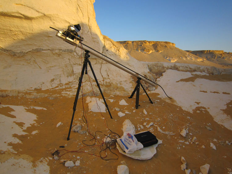 DIY Kameraschlitten in Ägypten