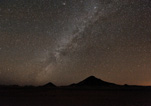 Black Desert (Egypt) at a starry night